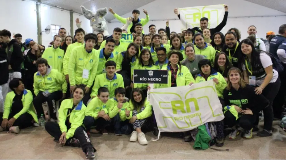 Río Negro se ubicó en lo más alto del medallero de los Juegos de la Integración Patagónica