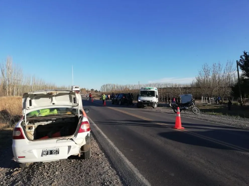 Una mujer cipoleña es la víctima fatal del accidente sobre Ruta 151 