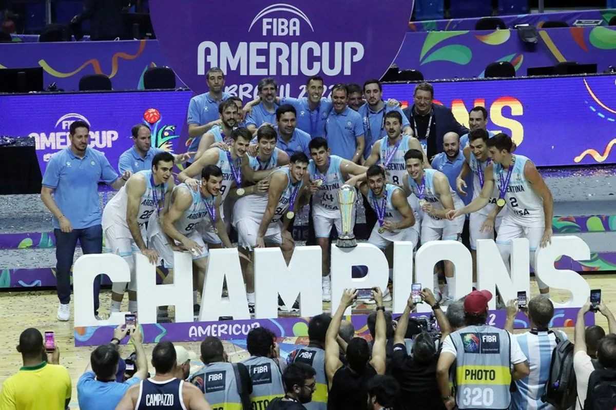 Con Deck como MVP, Argentina se coronó campeona de la AmeriCup ante Brasil  | Nuevo Diario Web | Santiago del Estero