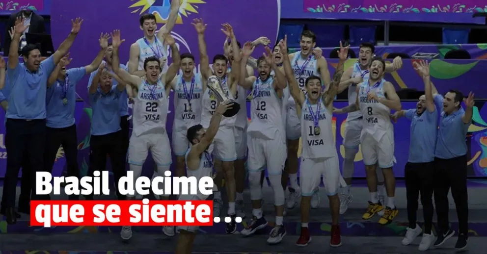 Argentina venció a Brasil y se consagró campeón de América en básquet