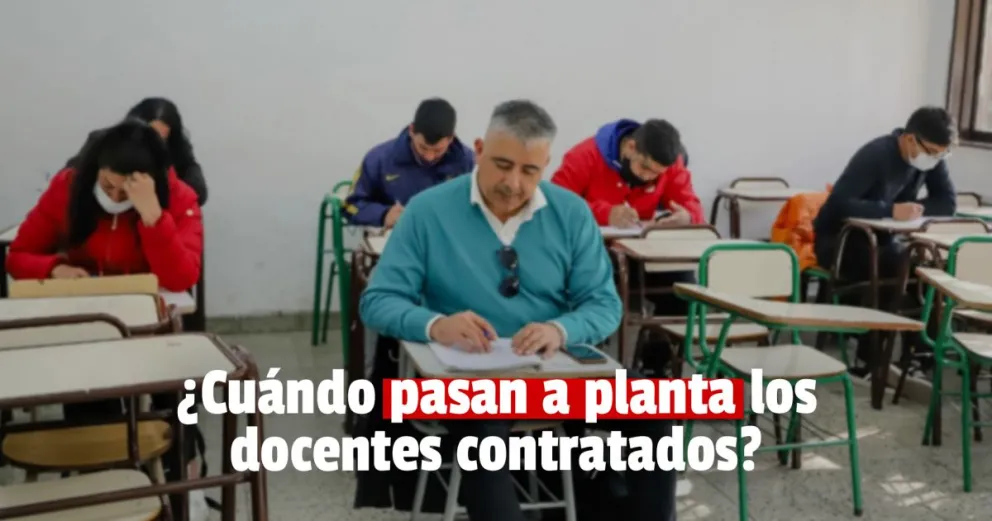 Educación: los empleados contratados pasarán a planta permanente 