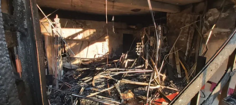 Incendio: Patricia Díaz destacó el trabajo coordinado entre todas las instituciones de emergencia