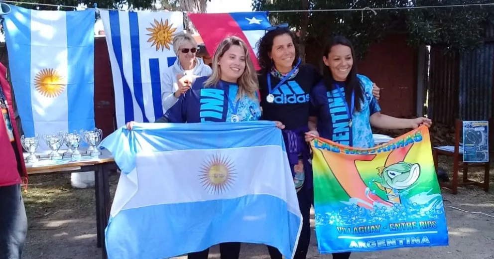 Una maragata se colgó la medalla de plata en Uruguay