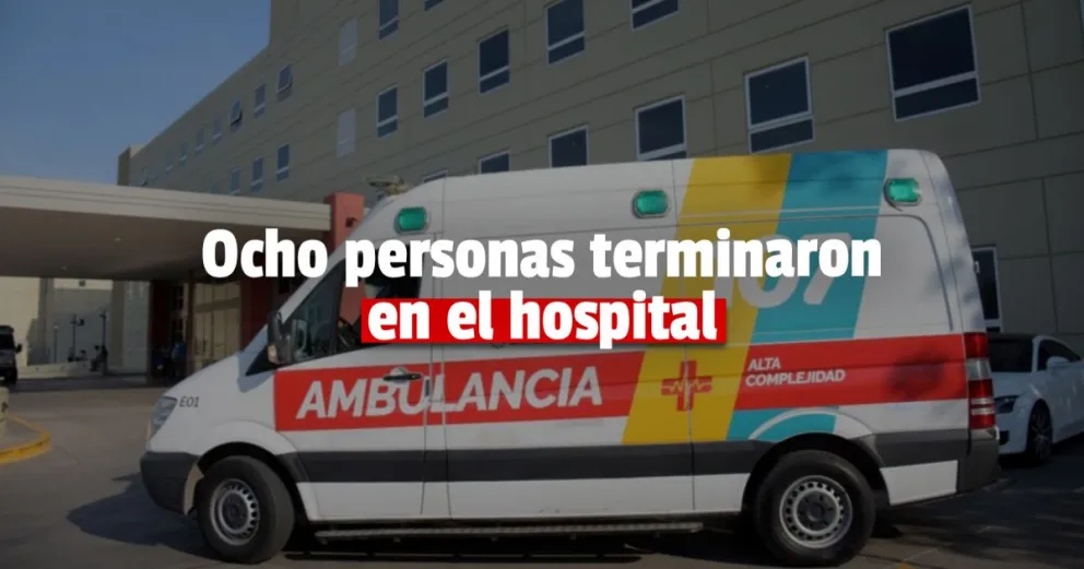 Tres vehículos chocaron en San Martín y varias personas resultaron heridas 