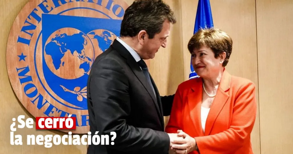 Tras la reunión de Massa con el FMI, se acordó la revisión de las metas y se habilitarán US$4000 millones