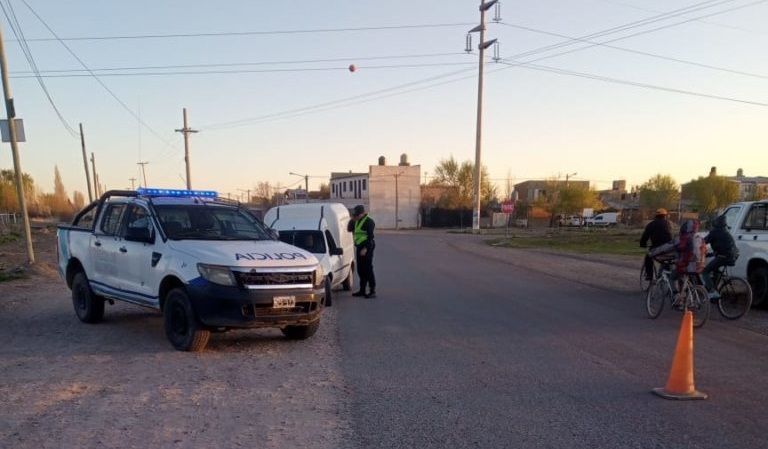 Controles policiales en el Alto Valle durante el fin de semana: Enterate a que se debían