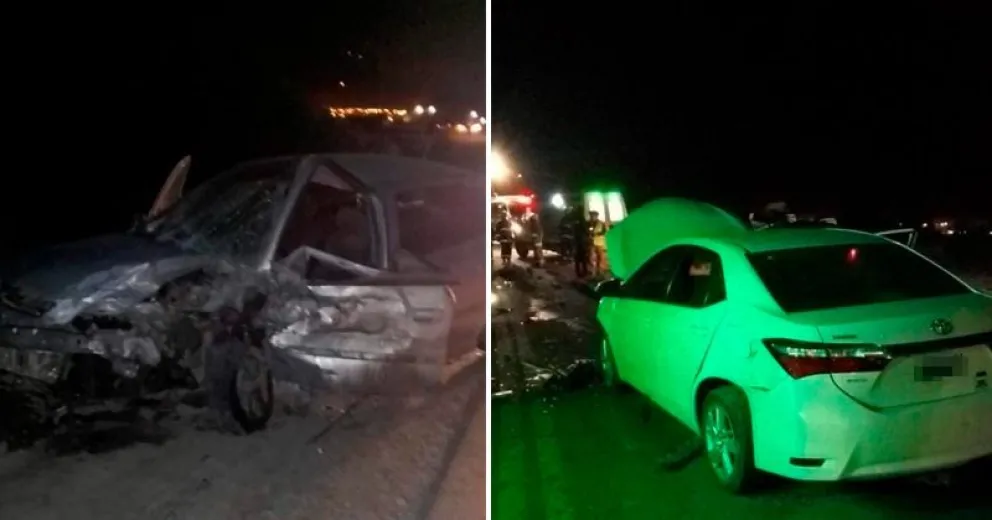 Tres vehículos protagonizaron violento accidente en Circunvalación