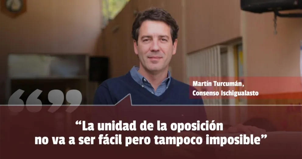 Turcumán apuesta a la unidad de la oposición para 2023 