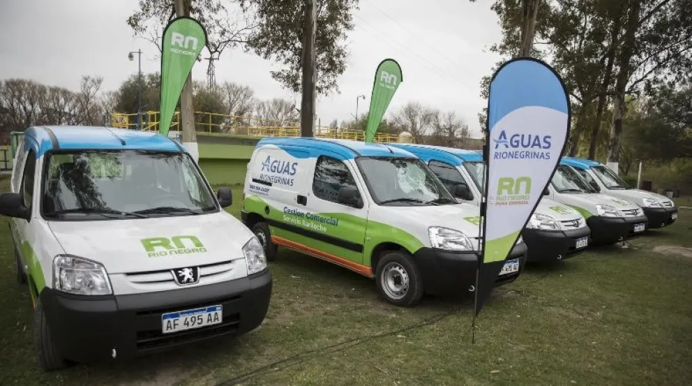 Aguas Rionegrinas recibió nuevos vehículos