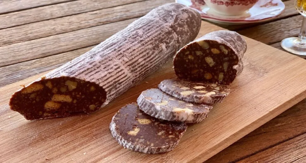 Para conmemorar el día internacional del chocolate: un salame especial con todo el sabor del cacao