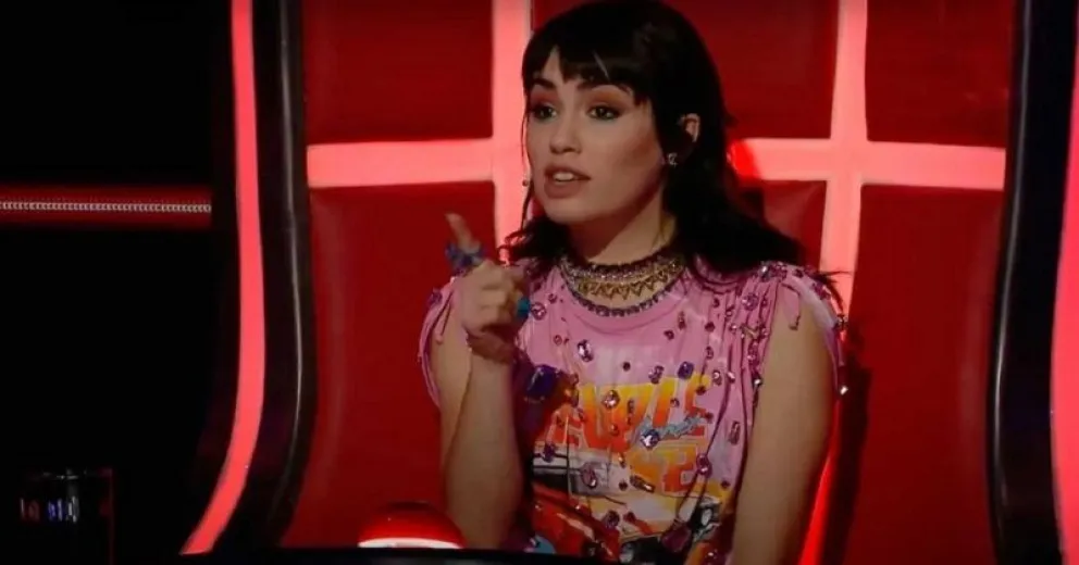 El enojo de Lali Espósito en la final de La Voz