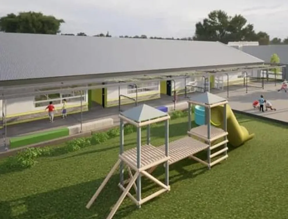 Cómo será el nuevo jardín a crear entre los barrios Lavalle y Mi Bandera 