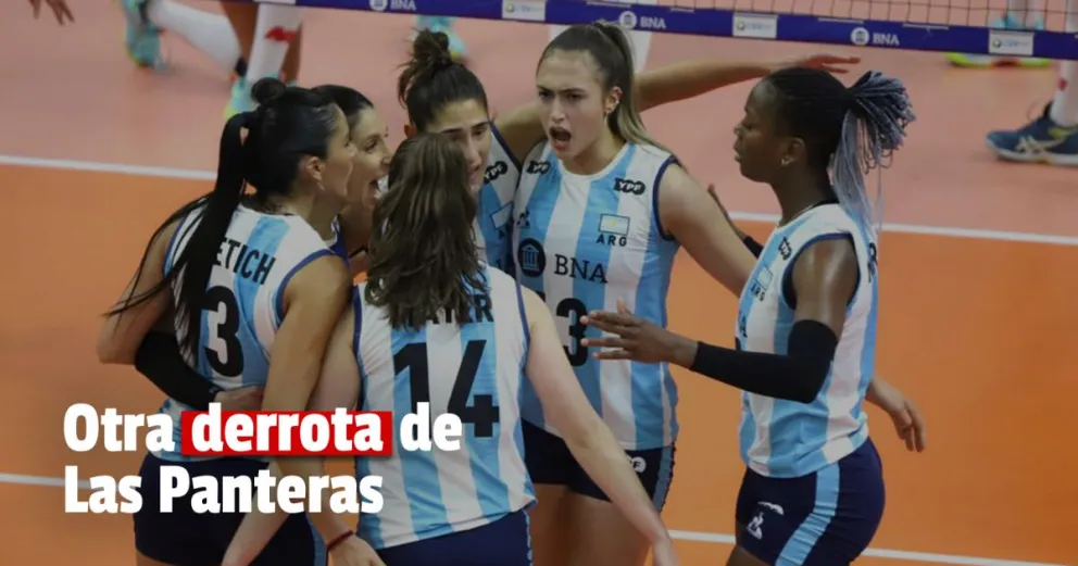 Las Panteras cayeron en su tercer partido frente a Colombia