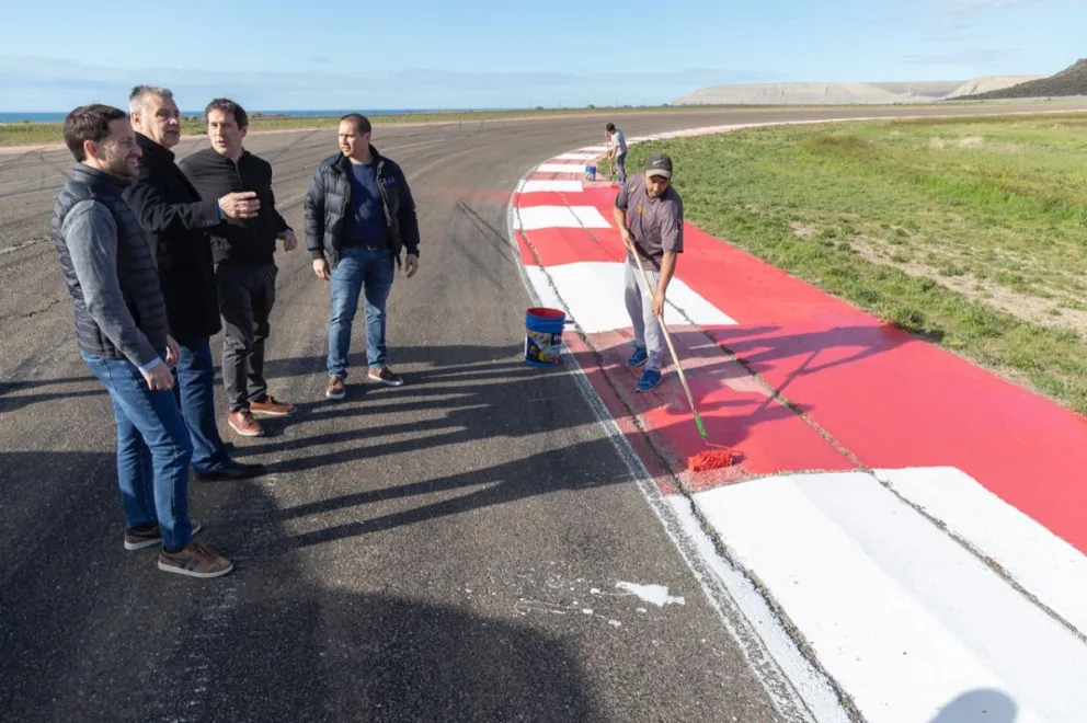 Avanzan los trabajos de refacción en el Autódromo General San Martín