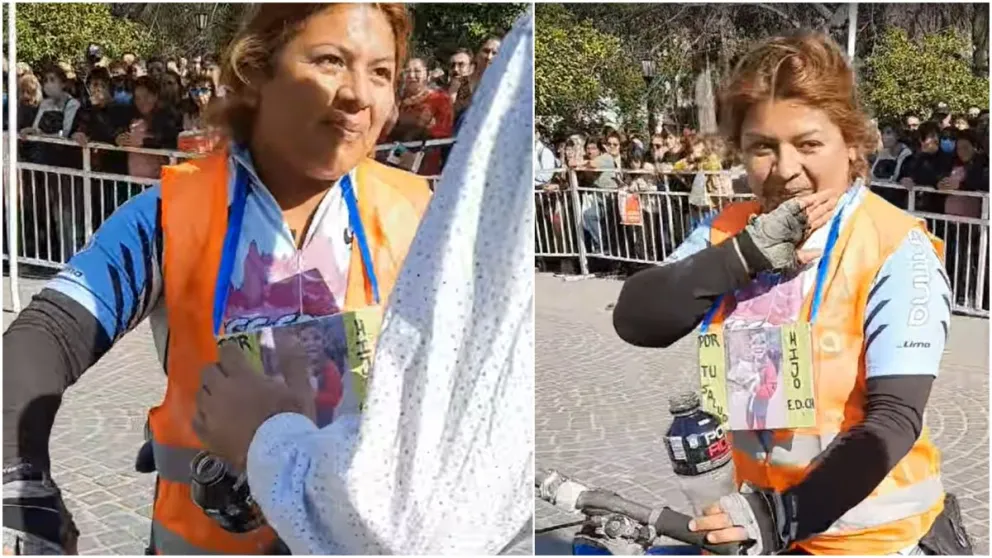 El Milagro y las historias que conmueven: Lourdes viajó desde Cafayate para pedir por su hijo