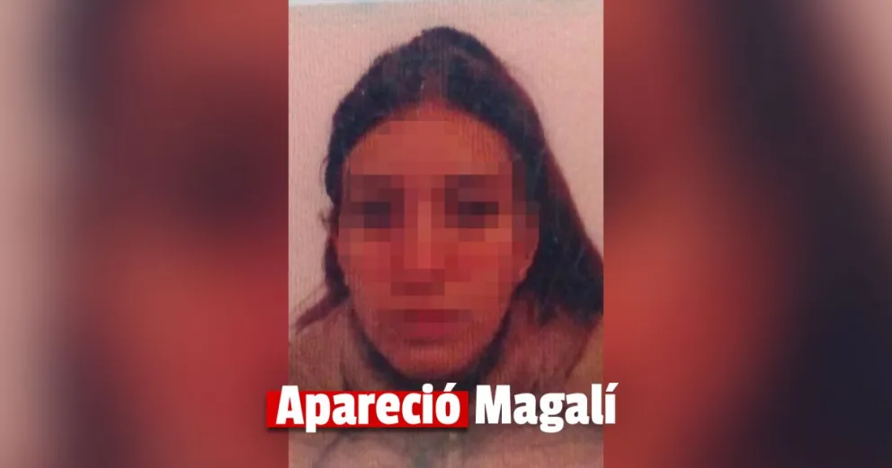 Apareció Magalí quien era buscada desesperadamente