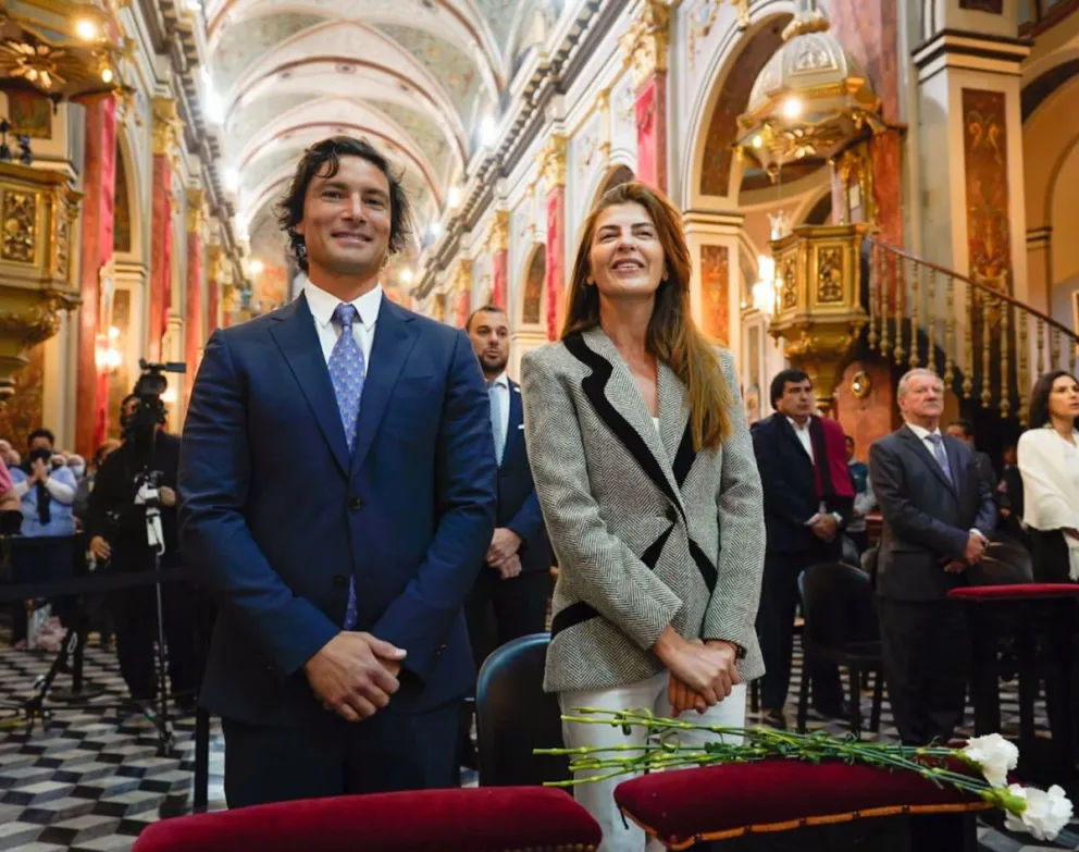 Bettina Romero compartió con los salteños el inicio del Triduo: "Luego de la pandemia, volvemos a reunirnos"