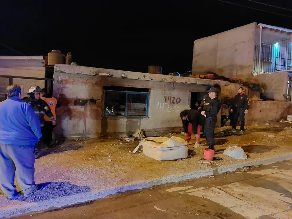 Un hombre falleció en un incendio de vivienda en barrio Quirno Costa