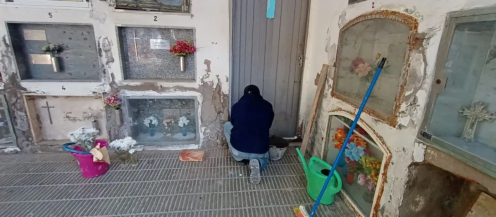  Llamativo robo en cementerio de Viedma: qué hay detrás de lo que se llevaron 