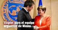 El FMI valora el nuevo equipo económico que formó Massa