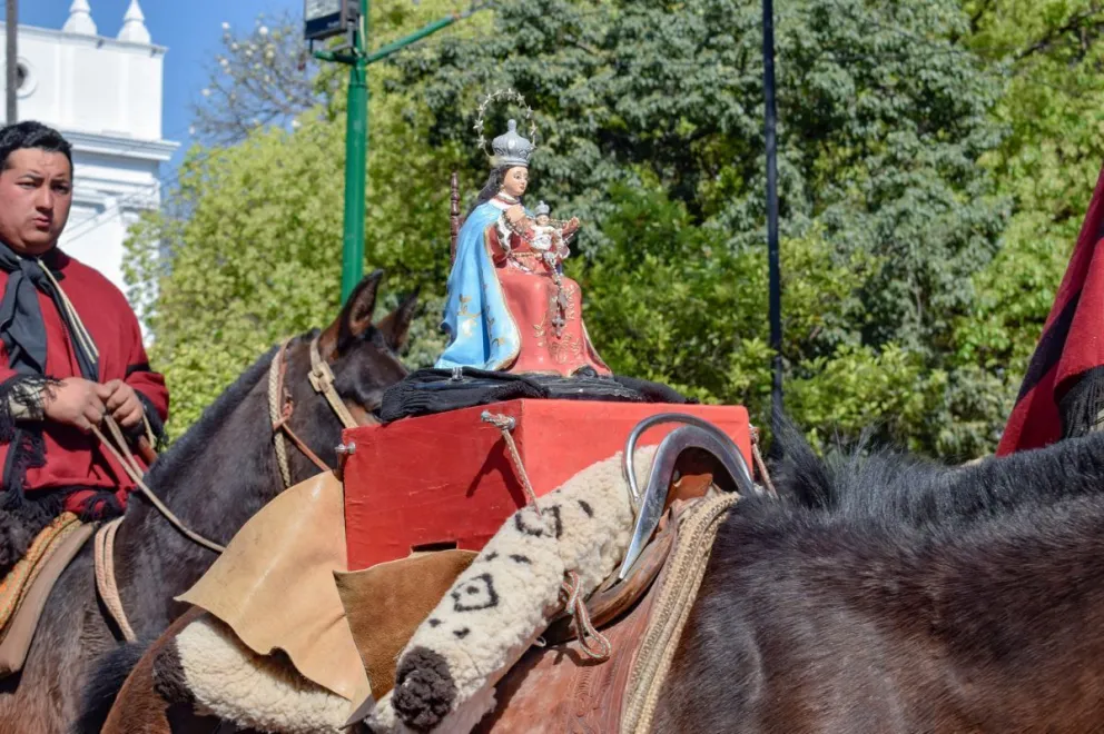 Duras acusaciones: los peregrinos que vinieron a caballo no los estarían cuidando bien
