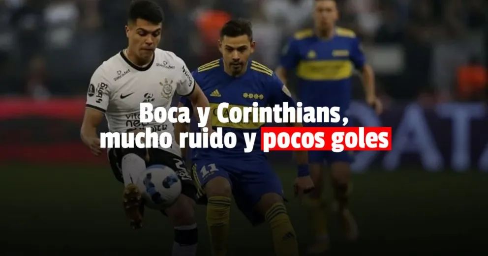 Con Rossi como figura, Boca empató en cero con Corinthians 