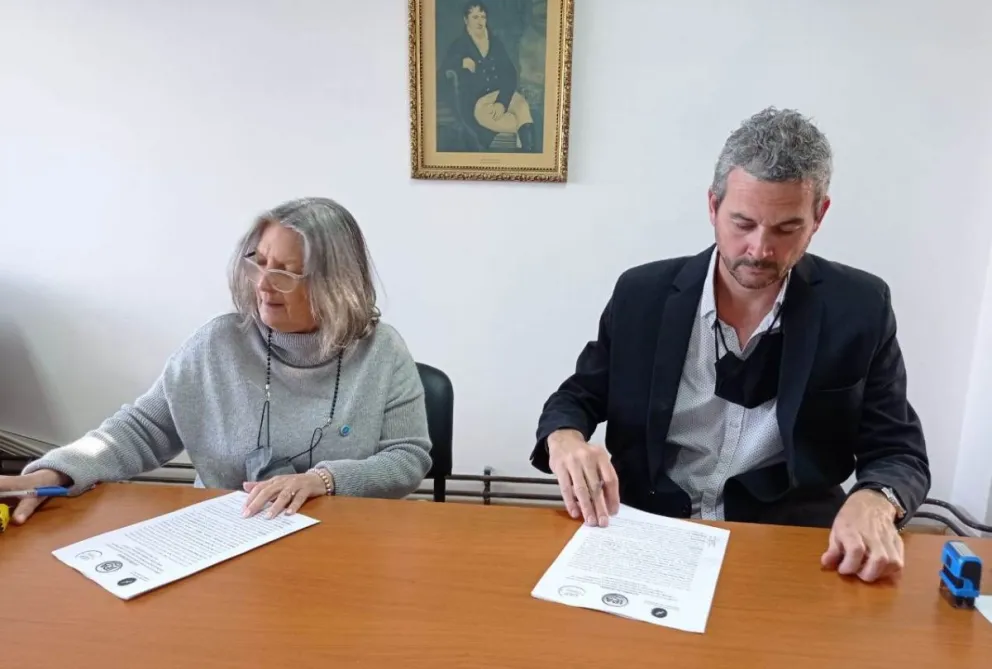 El Gobierno del Chubut firmó un acuerdo de trabajo con la Universidad Nacional de la Patagonia San Juan Bosco