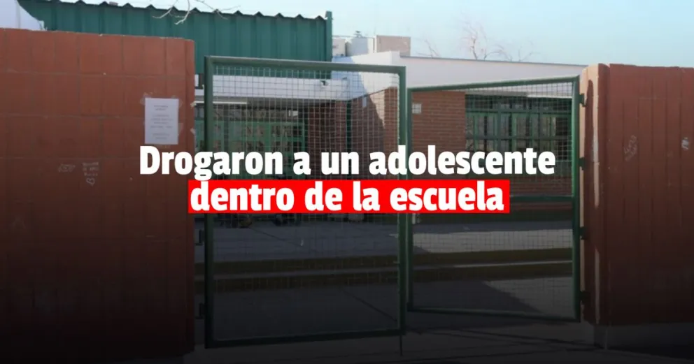 Drogaron a un chico en una escuela y terminó hospitalizado