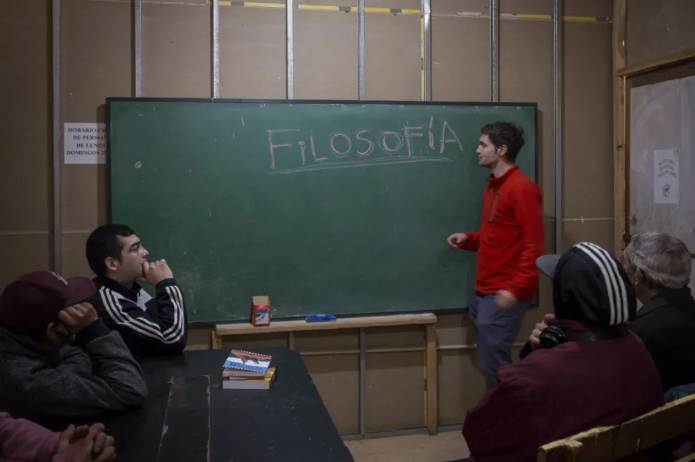 Filosofía en la cárcel: el espacio donde los internos se encontraron con “el arte de conversar”