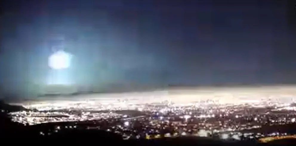 Qué fue la "bola de fuego" que se visualizó en el cielo de Mendoza y Chile