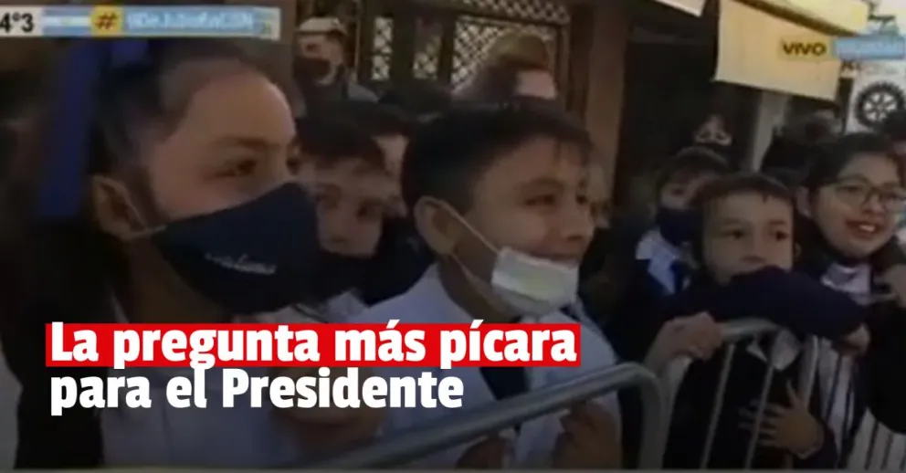 Un estudiante tucumano sorprendió con una pregunta para el Presidente
