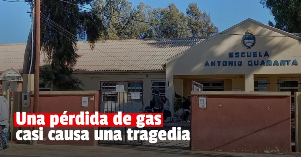 Por una pérdida de gas, 10 niños y la directora de una escuela terminaron intoxicados