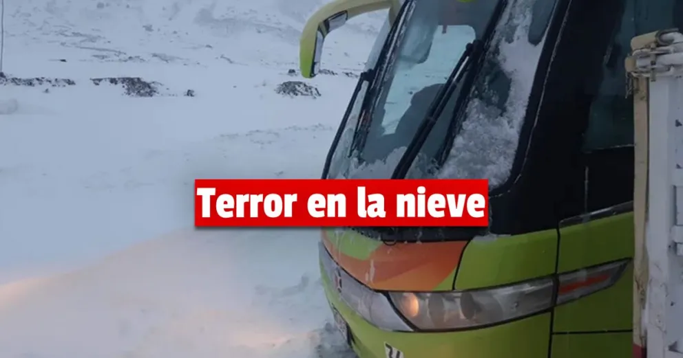 Varias familias quedaron atrapadas en el paso fronterizo entre Mendoza y Chile