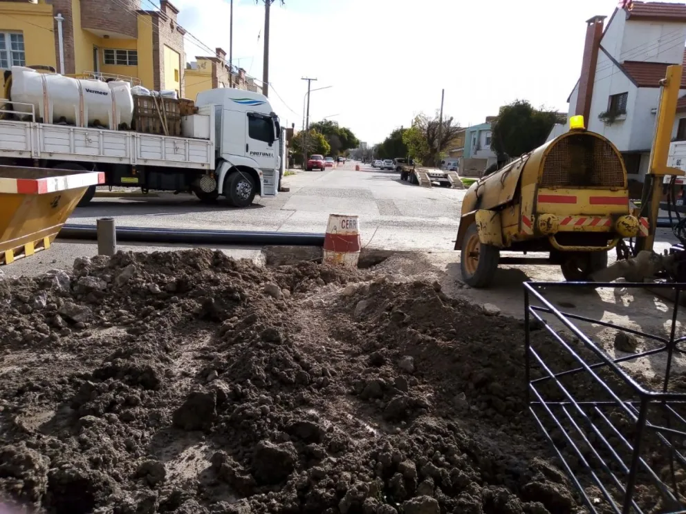 Obras cloacales en el centro: ¿Cuándo termina la renovación de caños?