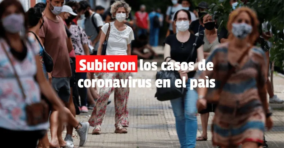 Covid -19: en relación con la semana anterior los casos aumentaron un 17,2%