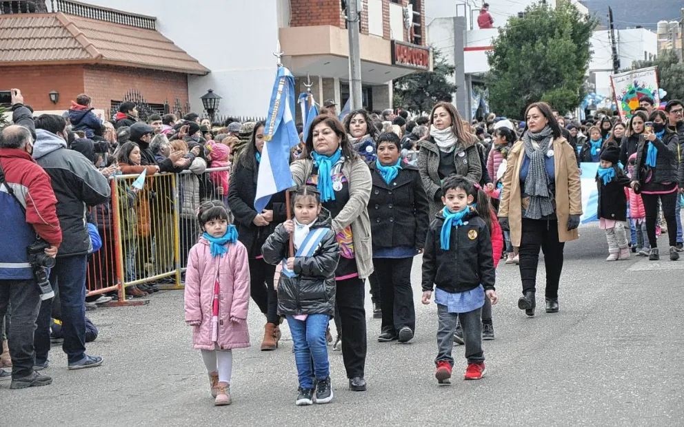 9 de Julio, una fecha patria que este año se vio revalorizada en la Avenida Polonia