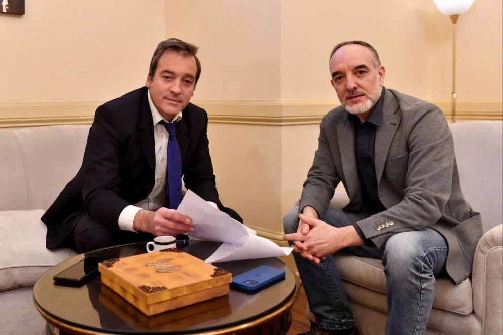 En plena crisis del FDT, Doñate recibió a Martín Soria