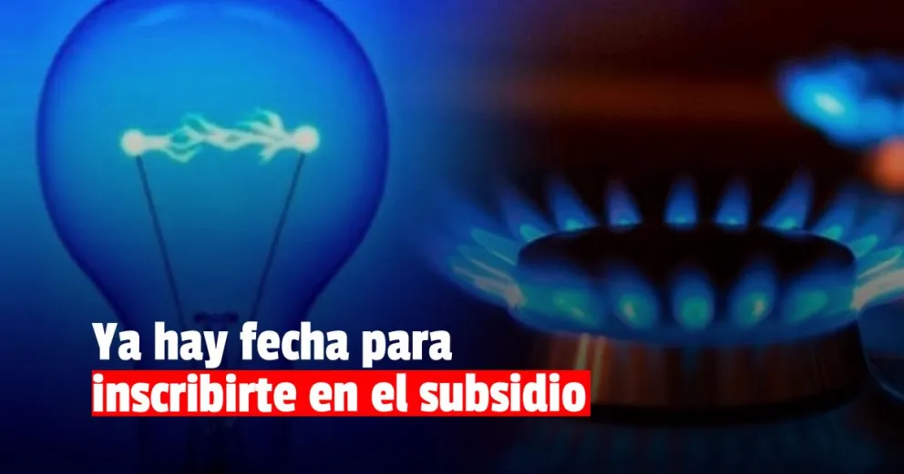 Segmentación de tarifas: a partir del viernes 15 se podrá realizar la inscripción para el subsidio