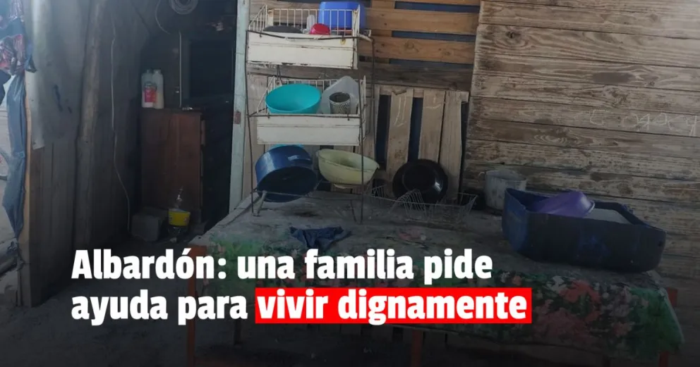 Una familia vive en condiciones precarias y necesita ayuda