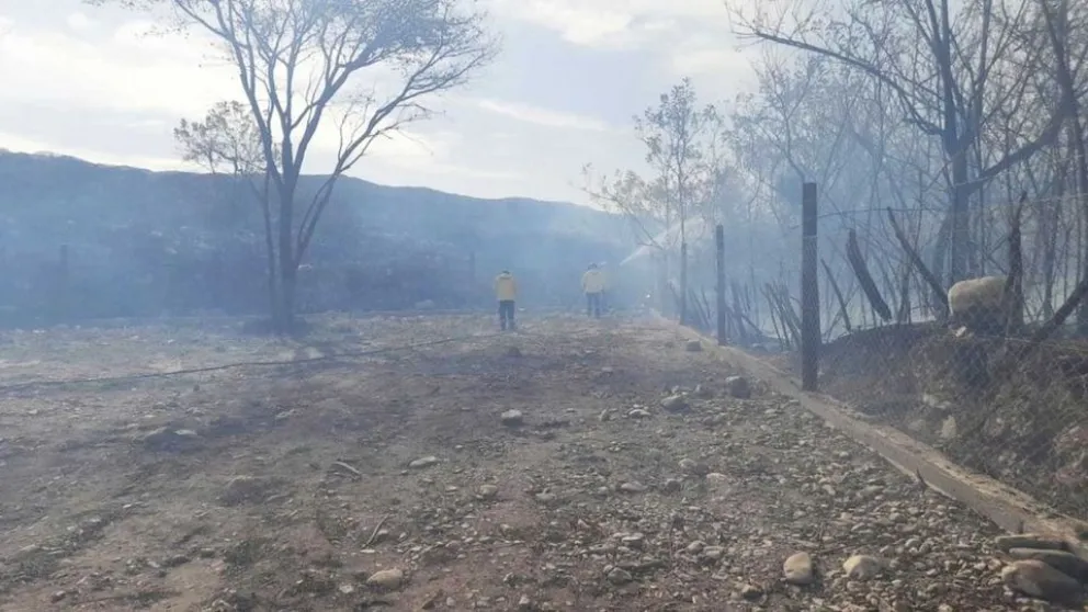 Casi se quemó toda Salta: varias hectáreas se perdieron durante el fin de semana