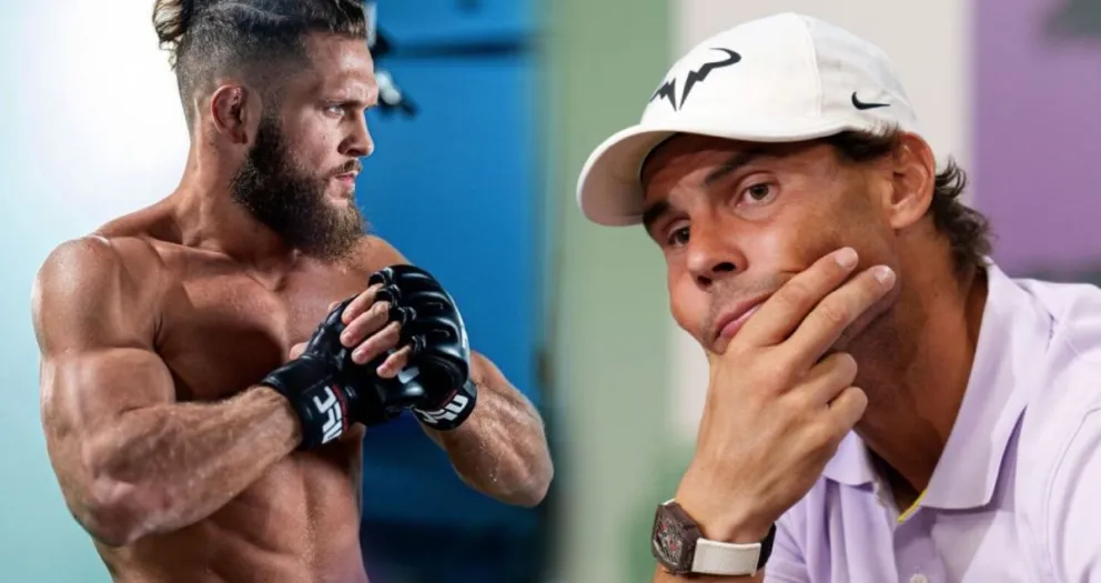 “Rafa ven aquí…”: luchador de la UFC retó a Rafa Nadal a un combate 