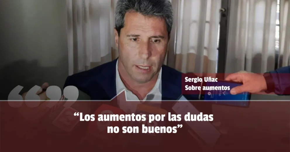 Uñac habló sobre los anuncios de Batakis y aumentos de precios 