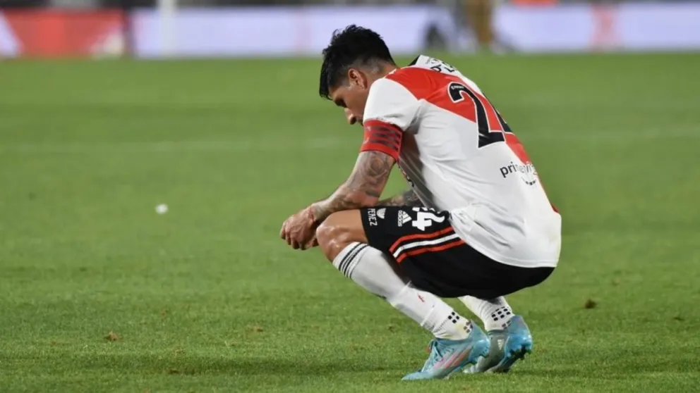 Se desgarró Enzo Pérez: los partidos que se pierde