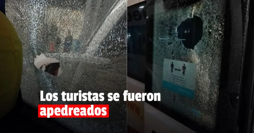 Apedrearon a tres colectivos de larga distancia en Las Chacritas