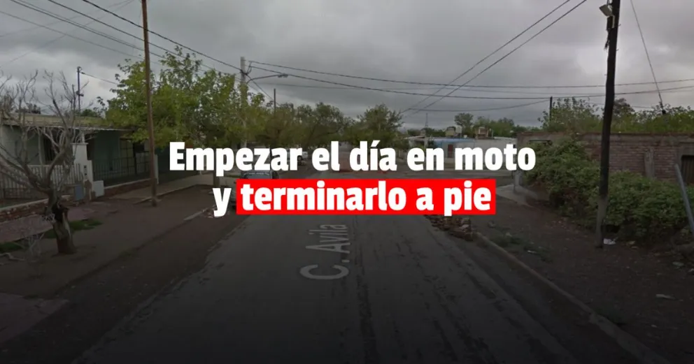 Un ladrón detenido por robarse una moto en Rawson