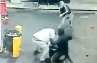 Asesinaron a golpes a un hombre por una discusión en una estación de servicio [VIDEO]
