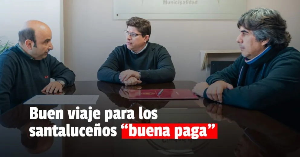 Atentos santaluceños: si están al día con las tasas, los viajes serán más baratos