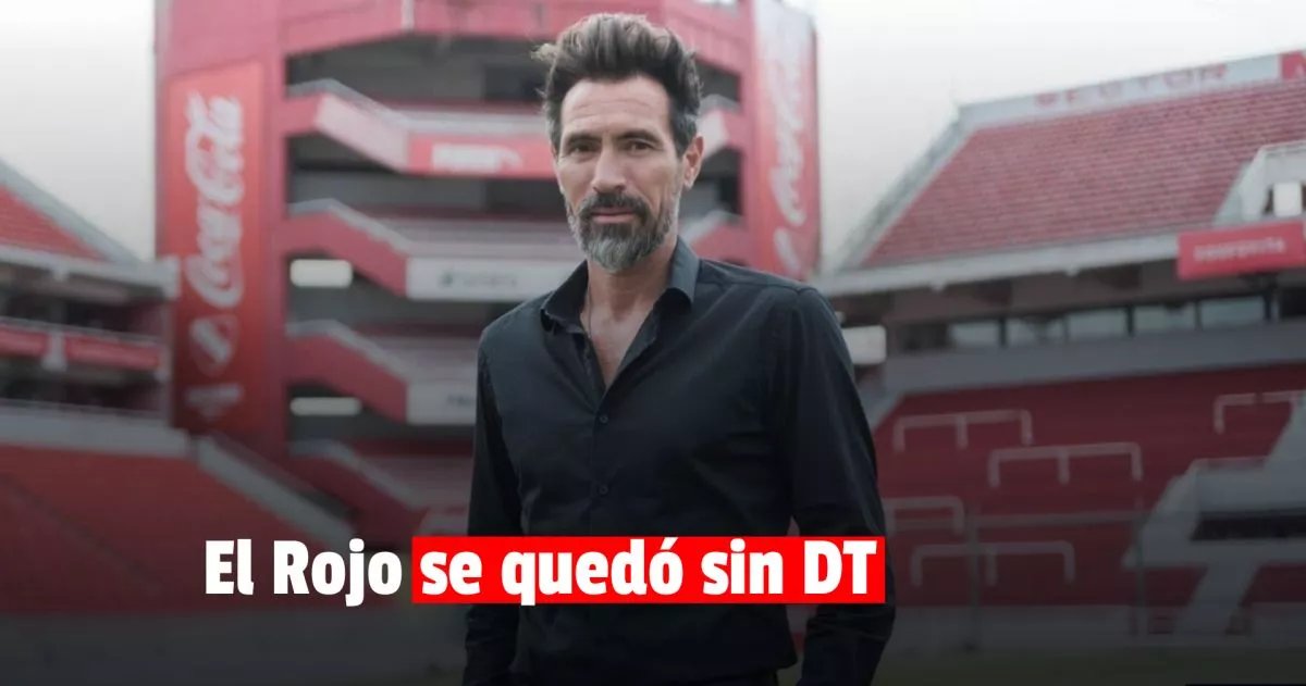 Eduardo Domínguez renunció como DT de Independiente | 0264Noticias - Noticias de San Juan