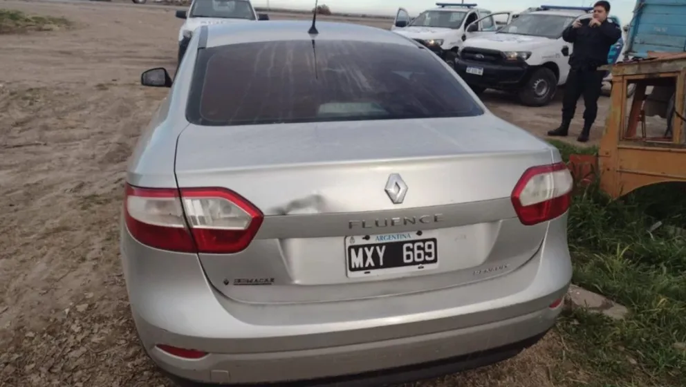 El Fluence robado en Viedma era usado para entraderas
