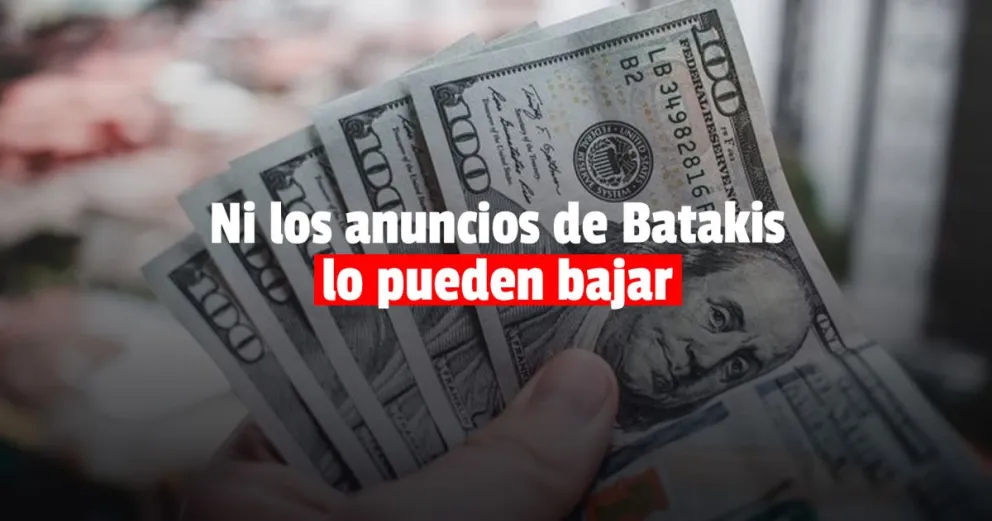 Tras los anuncios de Batakis, el dólar blue arrancó por arriba de los $270 